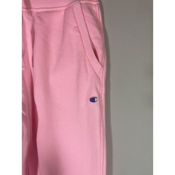 Champion Girls Sweatpants Pink Fleece Lined Pants for Girls Sz. Med Athletic - Picture 4 of 7